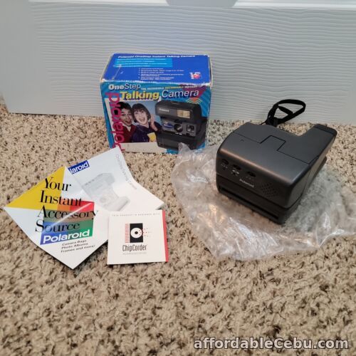1st picture of Polaroid OneStep Talking Camera in Box w/ Manual For Sale in Cebu, Philippines