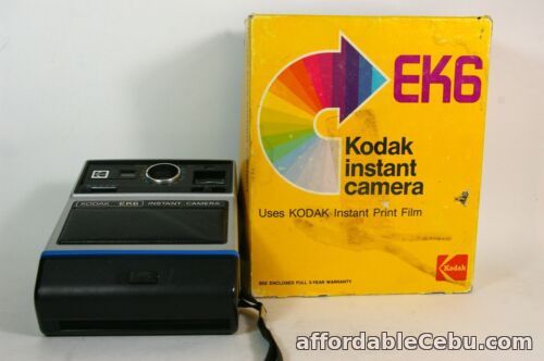 1st picture of Vintage EK6 Kodak Instant Camera and Box Untested For Sale in Cebu, Philippines