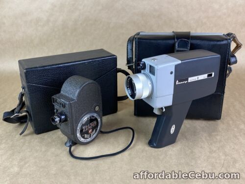 1st picture of Bell & Howell Filmo, Penneys Vintage Movie Camera - SET OF 2 - UNTESTED For Sale in Cebu, Philippines