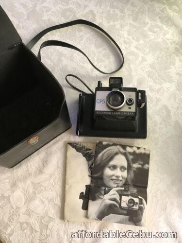 1st picture of Vintage Polaroid CP5 Land Camera, case, and user's manual For Sale in Cebu, Philippines