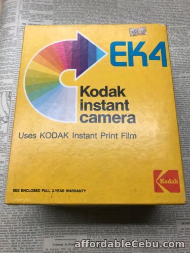 1st picture of Kodak EK4 Instant Print Camera with original Box and Manual For Sale in Cebu, Philippines