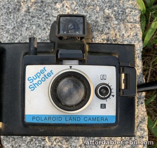 1st picture of Vintage Polaroid Super Shooter Instant Film Land Camera w/Hand Sling - UNTESTED For Sale in Cebu, Philippines