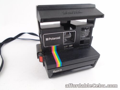 1st picture of Vintage Polaroid Spirit 600 Film Land Camera w/ Strap Not Tested For Sale in Cebu, Philippines