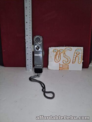 1st picture of Cinekon 8mm Movie Camera - cool display item w/camera bag For Sale in Cebu, Philippines