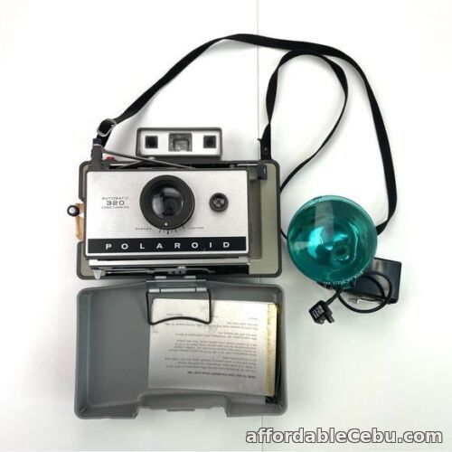1st picture of Vintage Polaroid Automatic 320 Land Camera With Flash- Untested - As Is For Sale in Cebu, Philippines