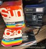 Vintage Polaroid Sun 640 (1981) Camera w/ Box and Instructions
