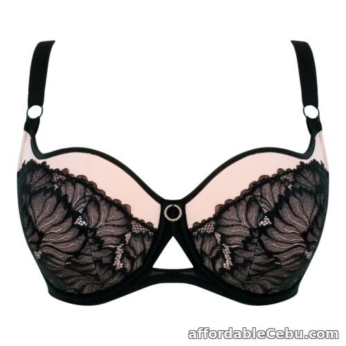 1st picture of Curvy Kate Emboost Padded Balcony Bra Black/Pink30-44 D-J Cup For Sale in Cebu, Philippines