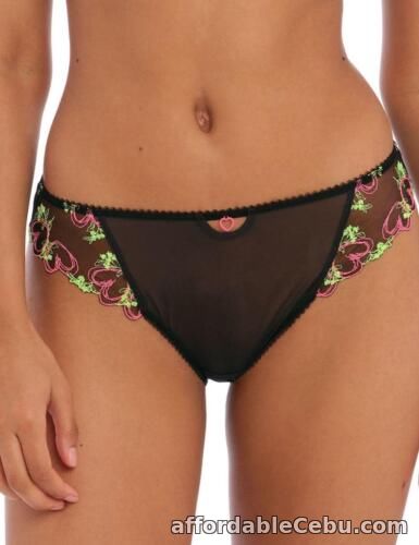 1st picture of Freya Love Land Brief Knickers 401067 Womens Sexy Semi Sheer Lingerie Black For Sale in Cebu, Philippines