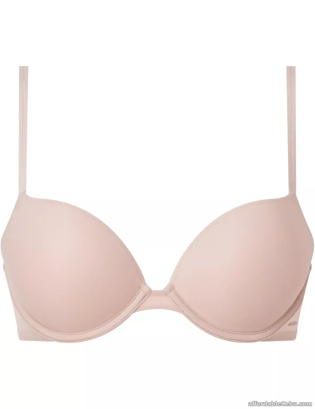 1st picture of Calvin Klein Sheer Marquisette Plunge Bra 000QF6345E Underwired Push-Up Bras For Sale in Cebu, Philippines