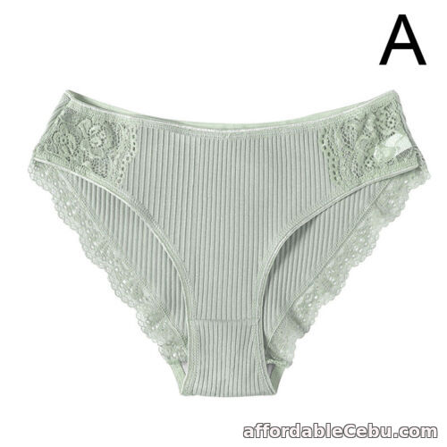 1st picture of Women Sexy Cotton Lace Panties Low-Rise Briefs Underpants Knickers Underwear For Sale in Cebu, Philippines
