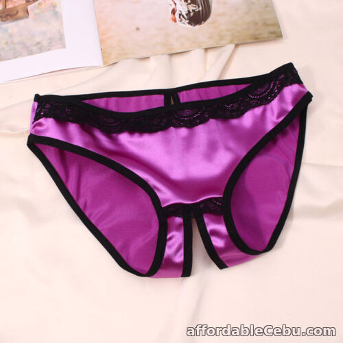 1st picture of Sexy Panties Thongs Open Crotch Crotchless Underwear Seamless Lace G-string For Sale in Cebu, Philippines
