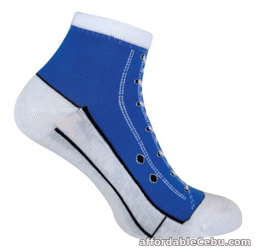 1st picture of 2 Pack Mens & Ladies Socks that look like Shoes / Sneakers / Converse Style For Sale in Cebu, Philippines