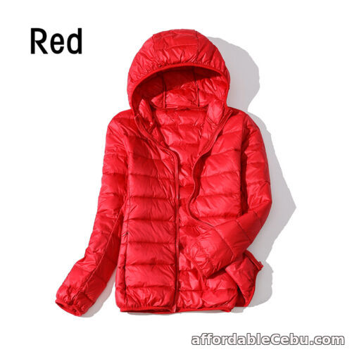 1st picture of Womens White Duck Down Jacket Autumn Winter Warm Lightweight Parka Coat S-5XL For Sale in Cebu, Philippines