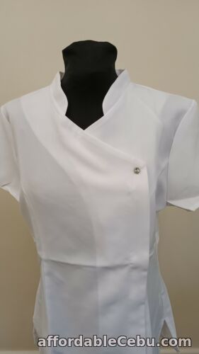 1st picture of Galaxy Lightening Beauty Tunic Hairdresser SPA Nail Salon Therapist Uniform For Sale in Cebu, Philippines