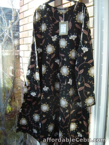 1st picture of BNWT *Gudrun Sjoden* organic cotton Strandglim flower print dress L 44" For Sale in Cebu, Philippines