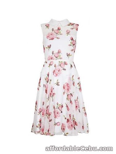 1st picture of Hobbs Audley Floral White Multi dress size 8 uk RRP £199.00 BNWT 100 % Silk For Sale in Cebu, Philippines