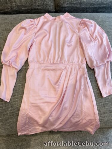 1st picture of Collective the Label high neck long sleeve dress in powder pink BNWT Size 14 For Sale in Cebu, Philippines