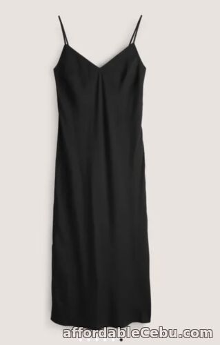 1st picture of Boden Black Silk Mix Elena Midi Slip Dress Size 10 BNWT For Sale in Cebu, Philippines