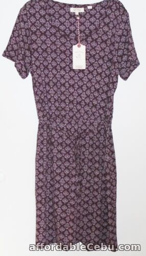 1st picture of Fat Face Cally Stitching Stars Dress brown cotton blend Size 12 New Tags BNWT For Sale in Cebu, Philippines