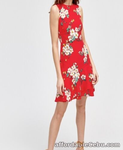 1st picture of Warehouse BNWT Red Blossom Print Floral Dress Size 16 RRP £49 For Sale in Cebu, Philippines