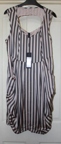 1st picture of Vero Moda Striped Satin Feel Dress Size 12 New With Tags For Sale in Cebu, Philippines