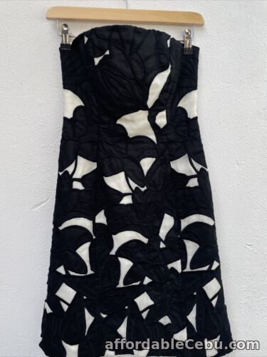 1st picture of Coast Pencil Dress Womens 8 Black White Cocktail Bodycon Wiggle NEW w Tags Party For Sale in Cebu, Philippines