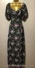 Lipsy Size 10 Black Lilac Floral Maxi Dress Evening Party Occasion Wedding Boho