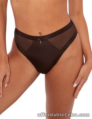 1st picture of Pour Moi Viva Luxe High Leg Brief Knickers 15003 Womens Lingerie Chocolate For Sale in Cebu, Philippines