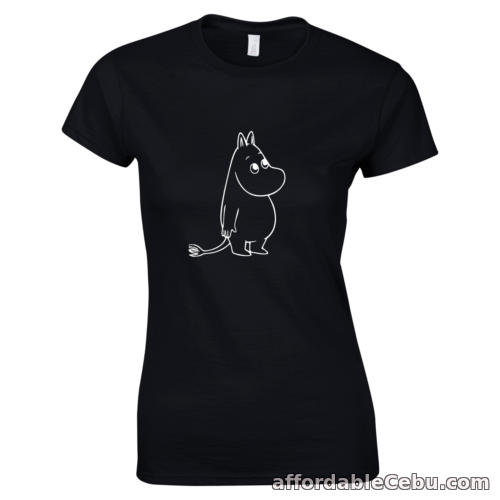 1st picture of Ladies MOOMIN Character Fashion Tshirt - Retro TV CARTOON 70s Womens T shirt For Sale in Cebu, Philippines