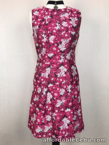 1st picture of WAREHOUSE Pink Floral Dress 10 Occasion Wedding Evening Fit Flare NWT £55 For Sale in Cebu, Philippines