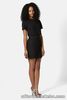 BNWT-Topshop Women Black Scallop Lace Cut Out Overlay Dress Size 6 (WAS £55)