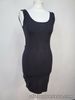 NEW phase eight black fine knit bodycon dress size 8