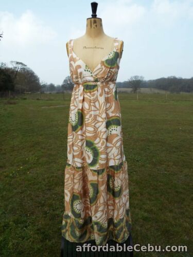 1st picture of Fab PRINCIPLES Strappy Tiered Silky Feel Summer Maxi Dress Size 14 BNWT RRP £99 For Sale in Cebu, Philippines