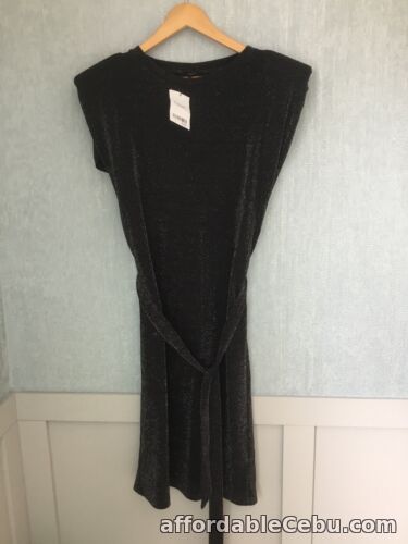 1st picture of Next Ladies Black Sparkle Glitter Evening Occasion Dress Size 10 New With Tags For Sale in Cebu, Philippines