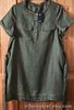ladies brand new with tag olive/khaki green linen dress size 18 from m&s