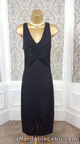 1st picture of BNWT NEW 10 DESIGNER JAMES LAKELAND BLACK SLEEVELESS £175 MIDI DRESS SEE OTHERS For Sale in Cebu, Philippines