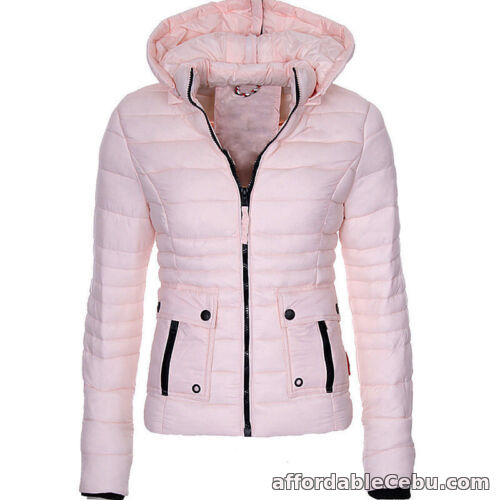1st picture of UK Womens Quilted Padded Winter Jacket Bubble Puffer Zip Thick Warm Coat Outwear For Sale in Cebu, Philippines