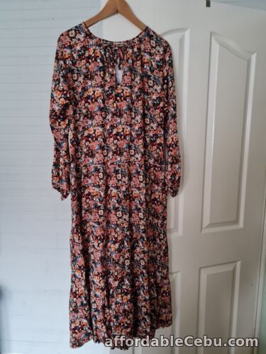 1st picture of Size 14 NEXT floral Midi Tiered Dress BNWT For Sale in Cebu, Philippines