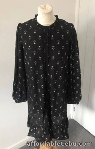 1st picture of BNWT Womens Next Black Floral Dress UK 12 RRP £30 For Sale in Cebu, Philippines