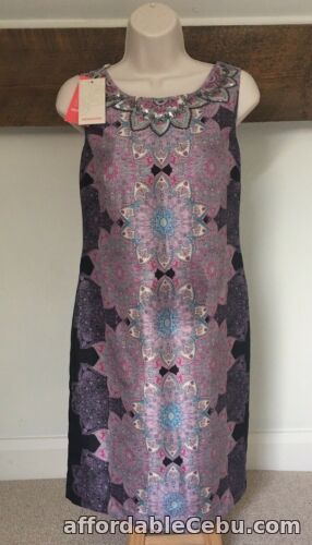 1st picture of MONSOON SHIFT SPECIAL OCCASION WEDDING CHRISTMAS PARTY DRESS UK 8 RRP £89 BNWT For Sale in Cebu, Philippines