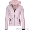 UK Womens Quilted Padded Winter Jacket Bubble Puffer Zip Thick Warm Coat Outwear