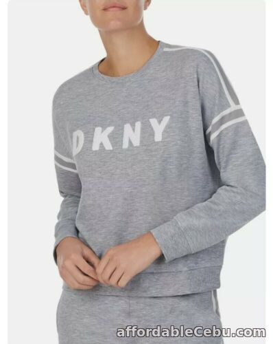 1st picture of DKNYTop Sweatshirt Grey New with Tags Size XS to S For Sale in Cebu, Philippines