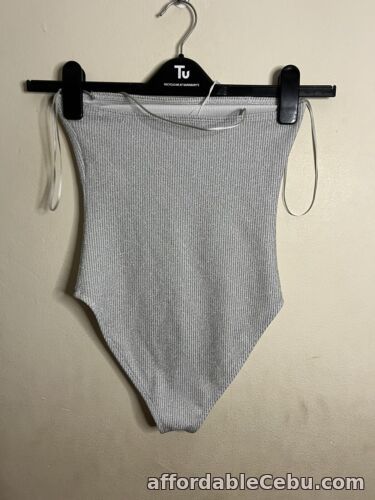 1st picture of Zara Silver Bodysuit Size Small Brand New Sleeveless For Sale in Cebu, Philippines