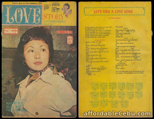 1st picture of 1977 Philippines LOVE STORY KOMIKS MAGASIN Vilma Santos #311 Comics For Sale in Cebu, Philippines