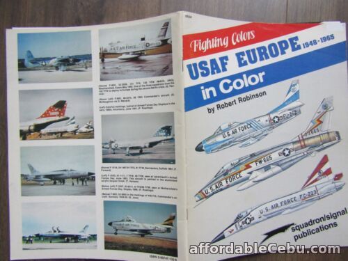 1st picture of USAF EUROPE 1948-65 "IN COLOR" BY ROBERT ROBINSON SQUADRON SIGNAL For Sale in Cebu, Philippines
