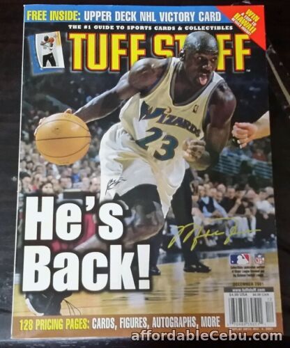 1st picture of Tuff Stuff Magazine December 2001 issue Michael Jordan cover For Sale in Cebu, Philippines