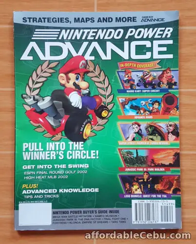 1st picture of RARE 2001 Nintendo Power Advance Magazine VOL 2 Mario Kart COVER For Sale in Cebu, Philippines