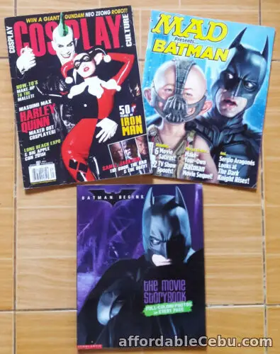 1st picture of ASSORTED LOT BATMAN READING MATERIALS STORYBOOK MAD MAGAZINE w/ JOKER BANE For Sale in Cebu, Philippines