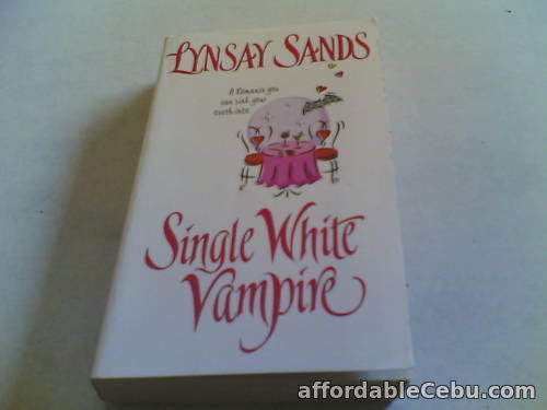 1st picture of LYNSAY SANDS: SINGLE WHITE VAMPIRE (PB) **BCT** For Sale in Cebu, Philippines