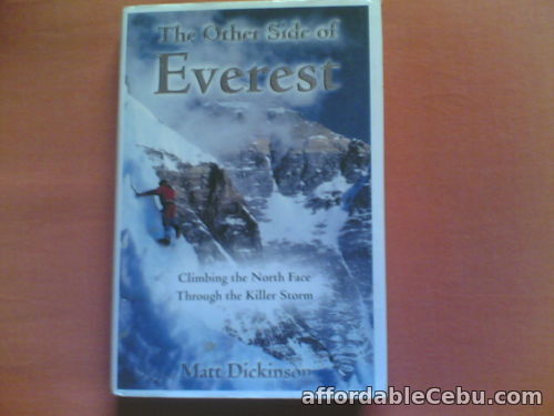 1st picture of MATT DICKINSON: THE OTHER SIDE OF EVEREST (HB)*TIN* For Sale in Cebu, Philippines